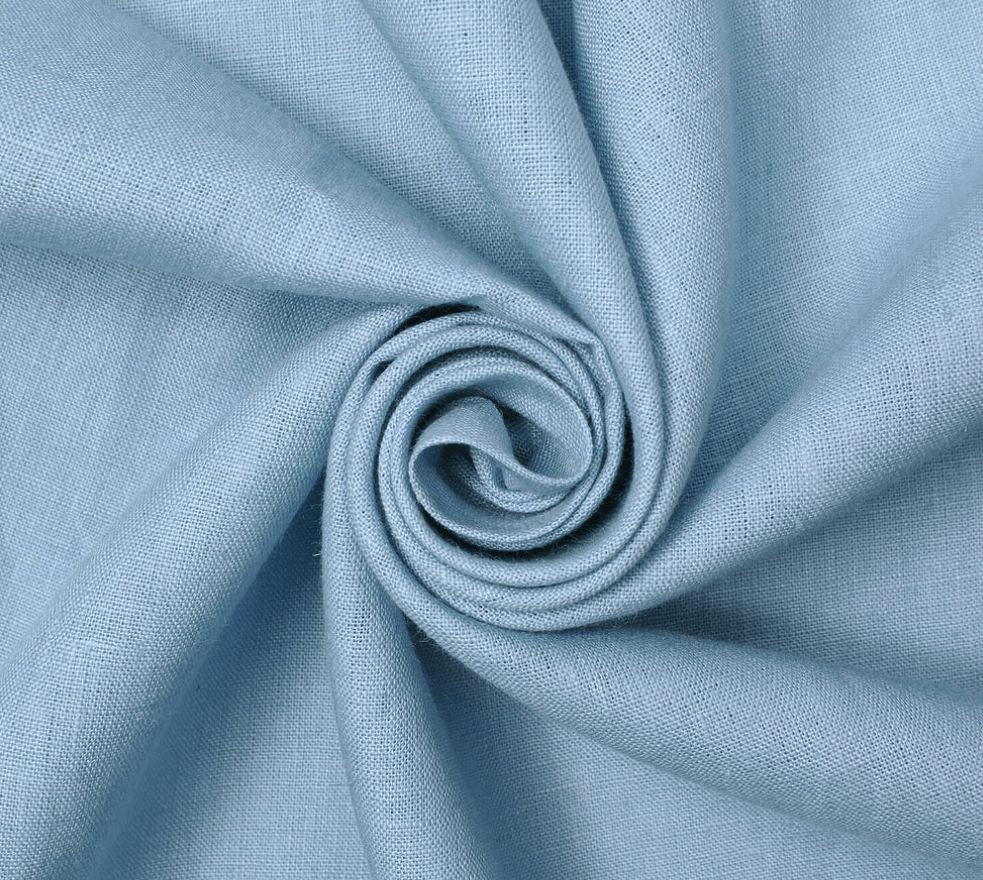Blue linen fabric - THE FEN BRAND