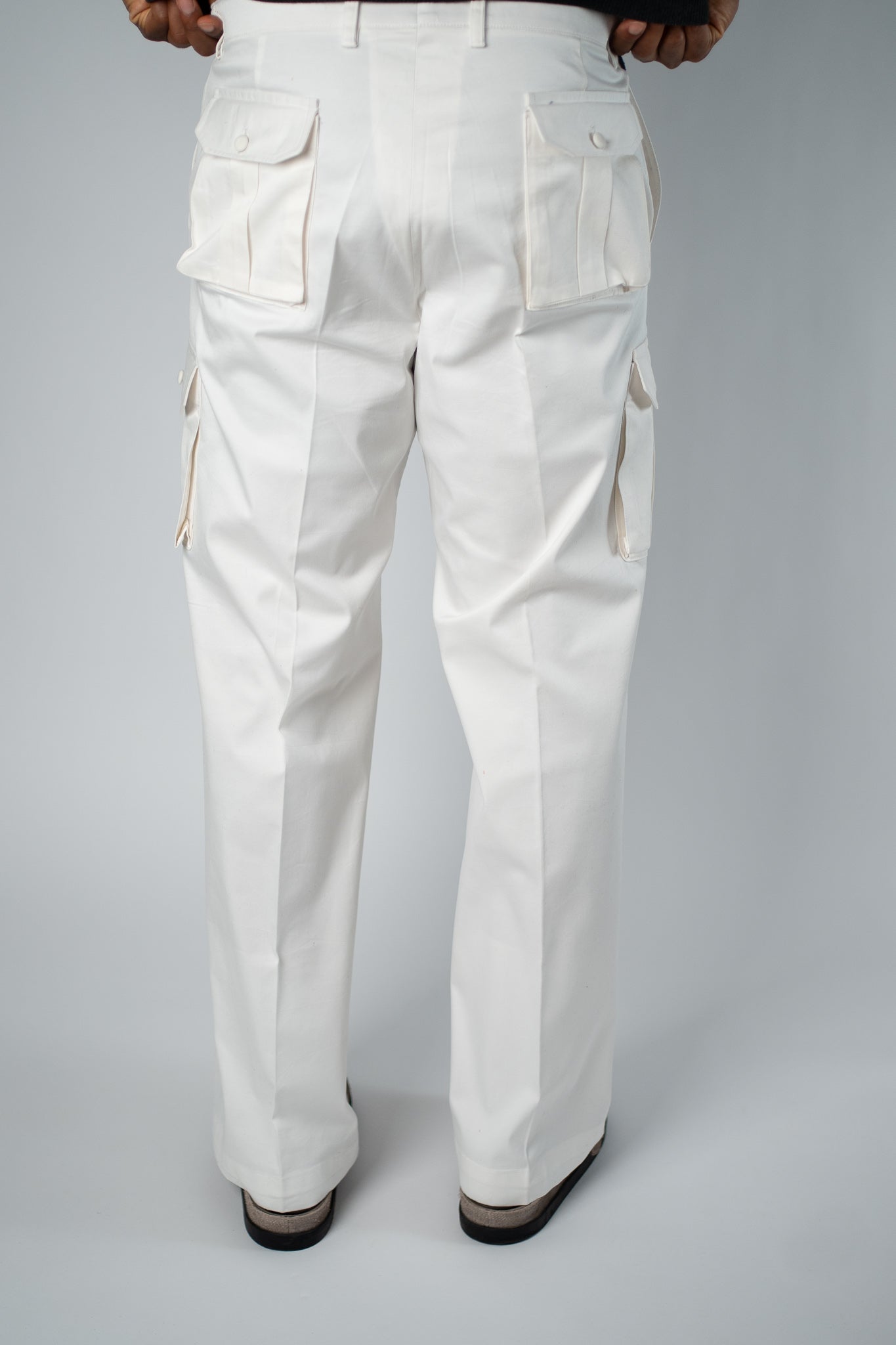 Off - White Chinos Cargo Trousers - THE FEN BRAND