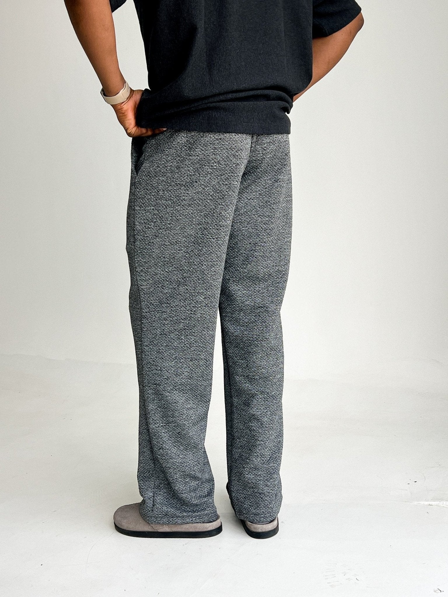 Woven Knit Relaxed - Fit Pants. - THE FEN BRAND