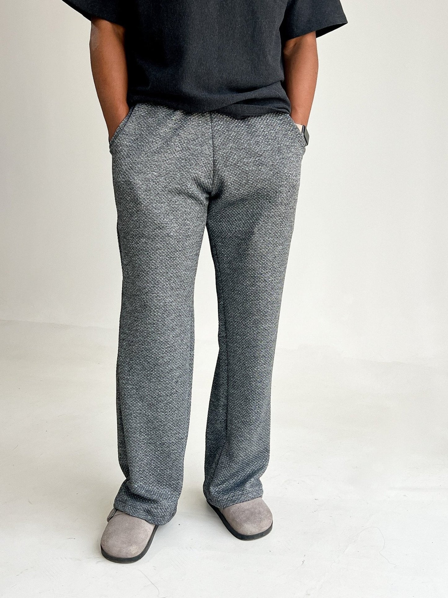 Woven Knit Relaxed - Fit Pants. - THE FEN BRAND